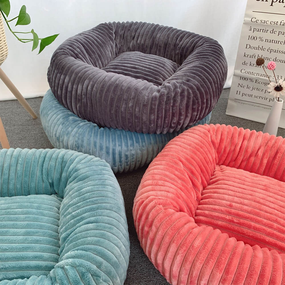 Luxuriöses, flauschig warmes und langlebiges All-in-One-Schlafsofa für Hunde und Katzen