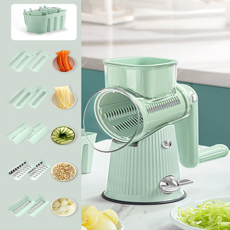 Rotary Vegetable Grater with Handle