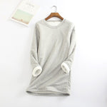 Women's Lamb Fleece Thermal Top