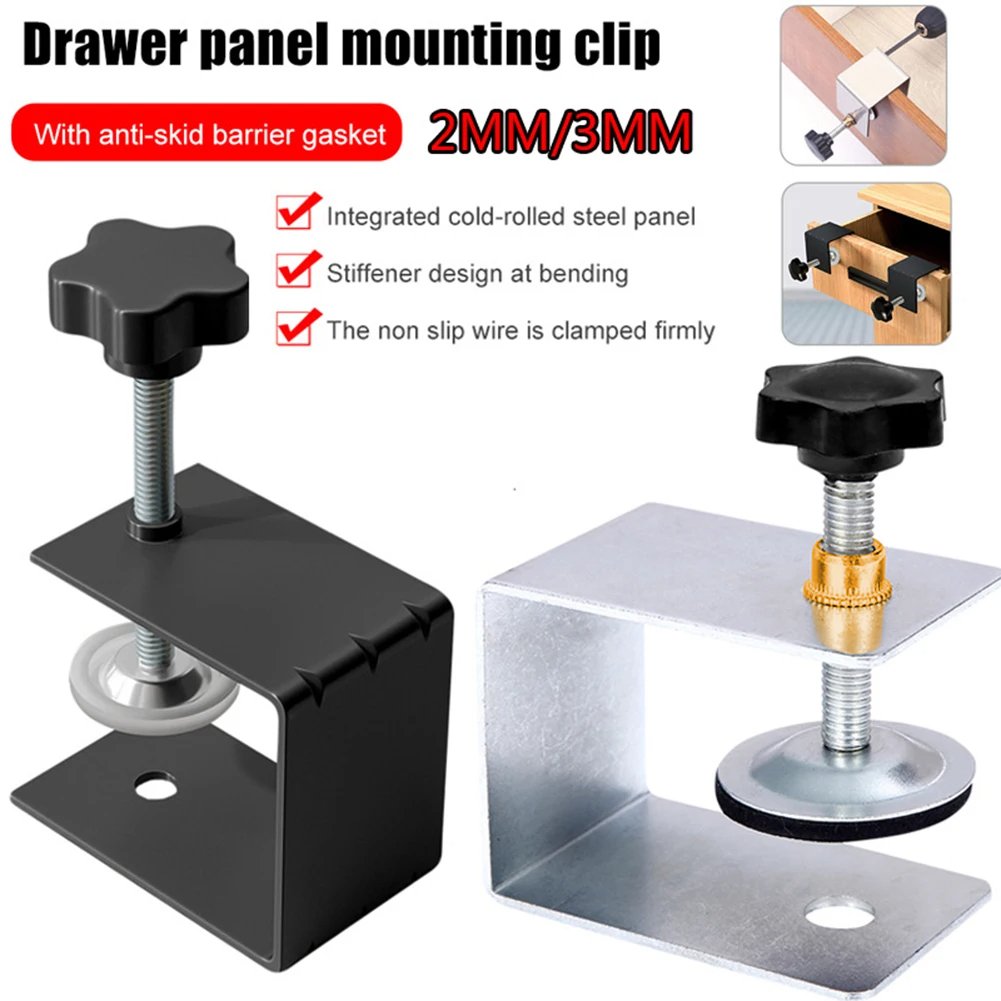 SAKER® Drawer Panel Installation Fixing Clips