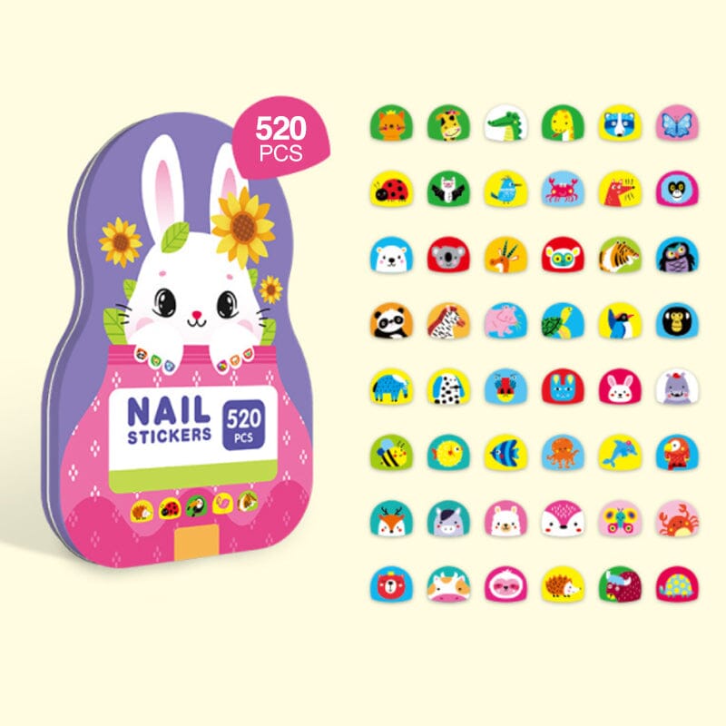 Kids Nail Stickers(520pcs)