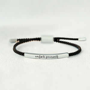 UNF♥CK YOURSELF TUBE BRACELET