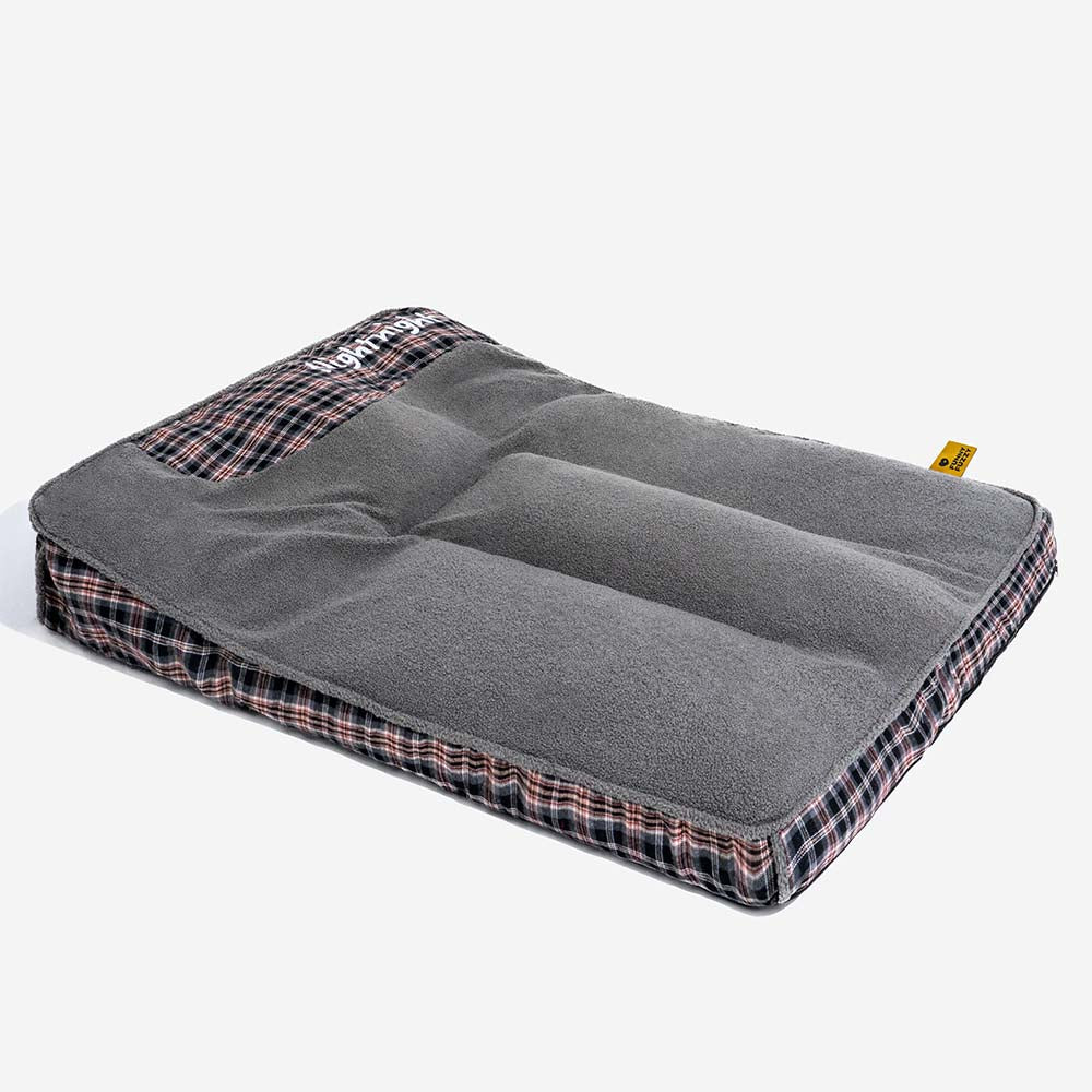 Extra Large Washable Teddy Fluffy Rectangle Dog Bed - Night-night