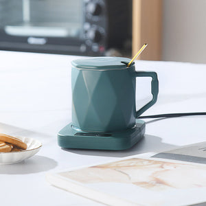 Heating constant temperature coaster