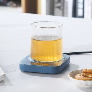 Heating constant temperature coaster