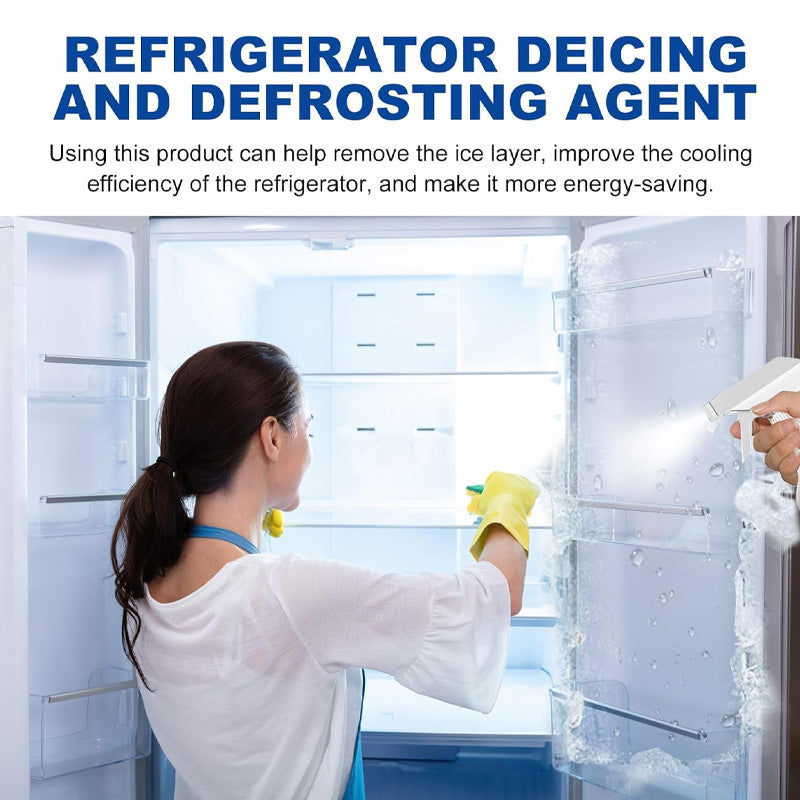 Refrigerator de-icer