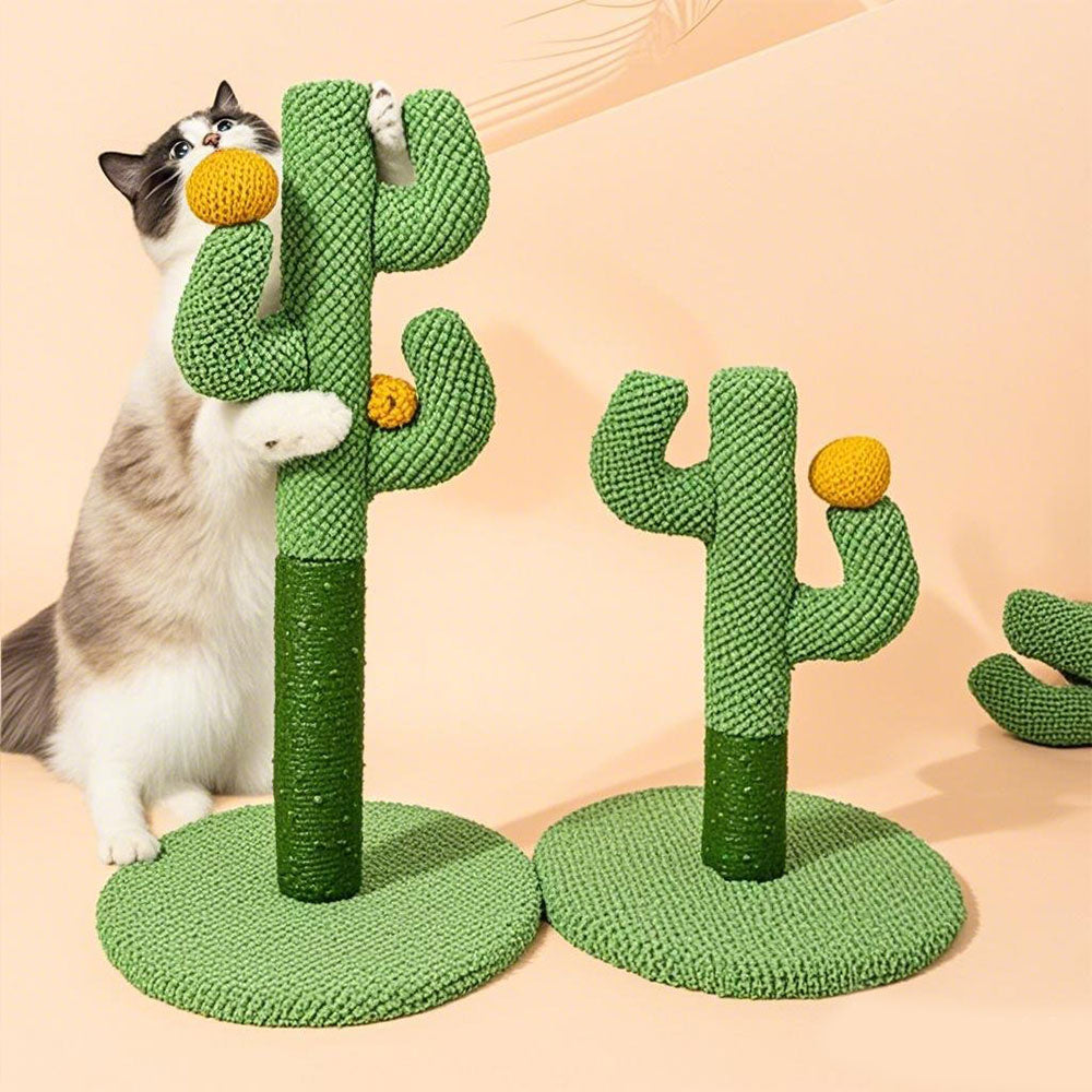 Cactus Design Sisal Durable Cat Scratching Post