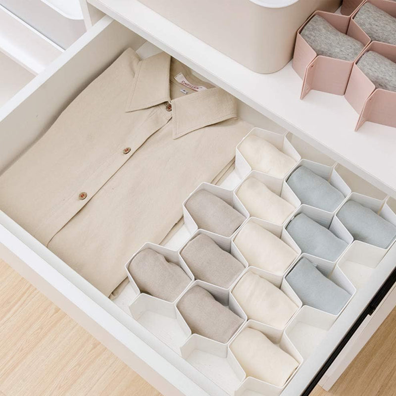 Honeycomb Drawer Divider Organizer