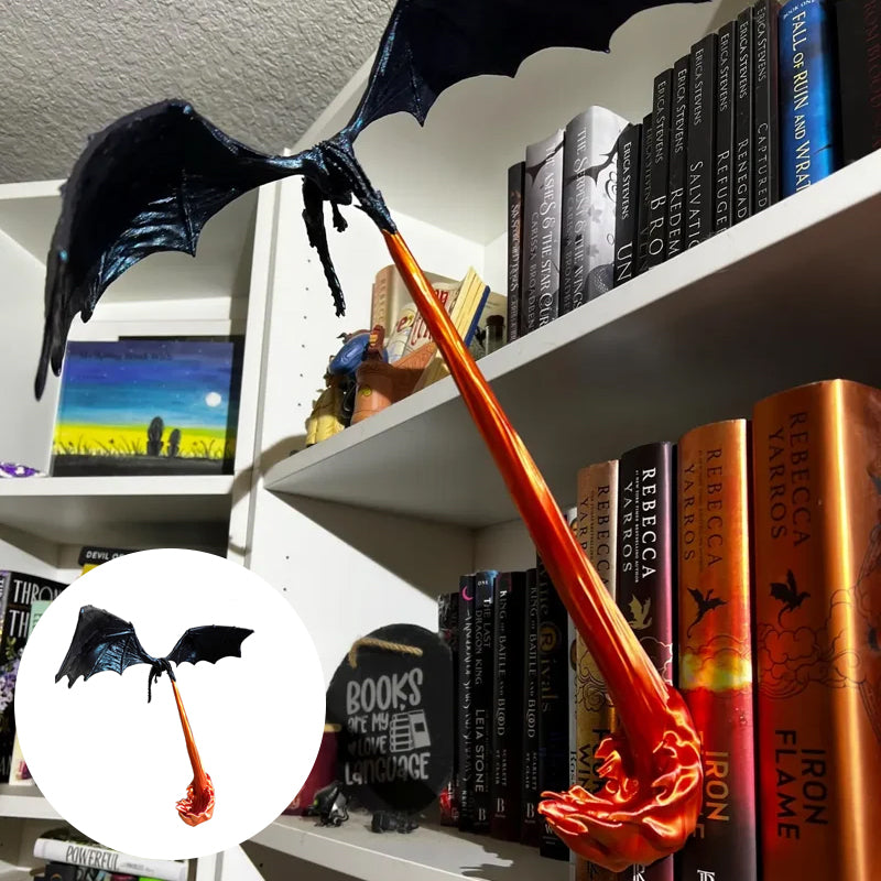 Dragon Flame Book Nook