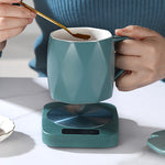 Heating constant temperature coaster