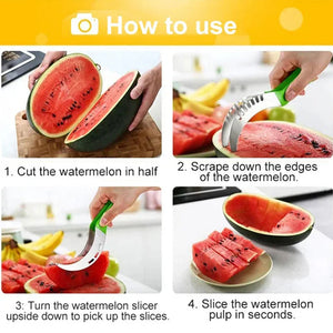 Multifunctional Stainless Steel Fruit Slicer