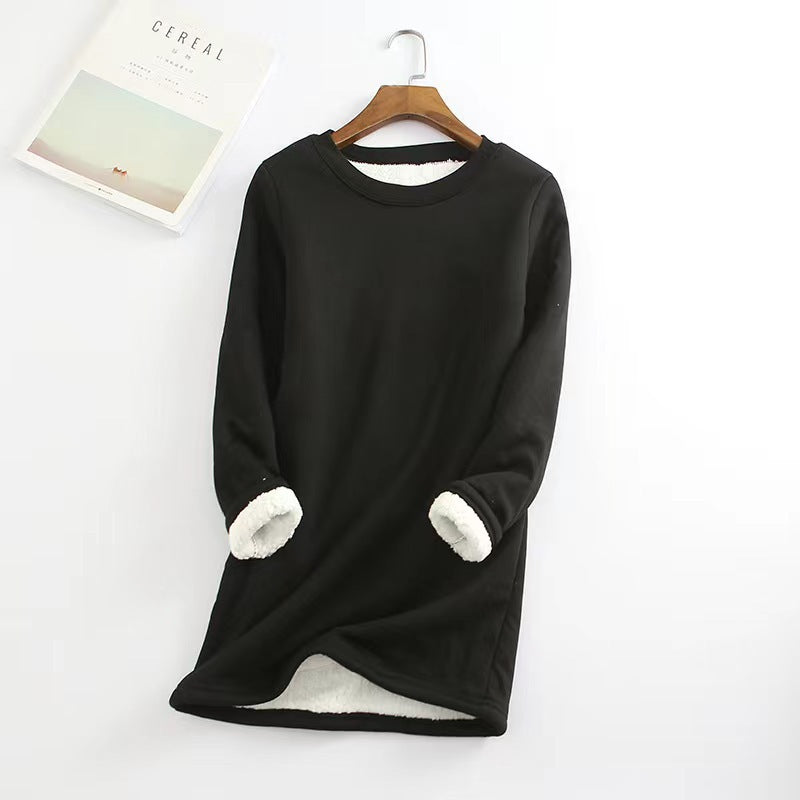 Women's Lamb Fleece Thermal Top