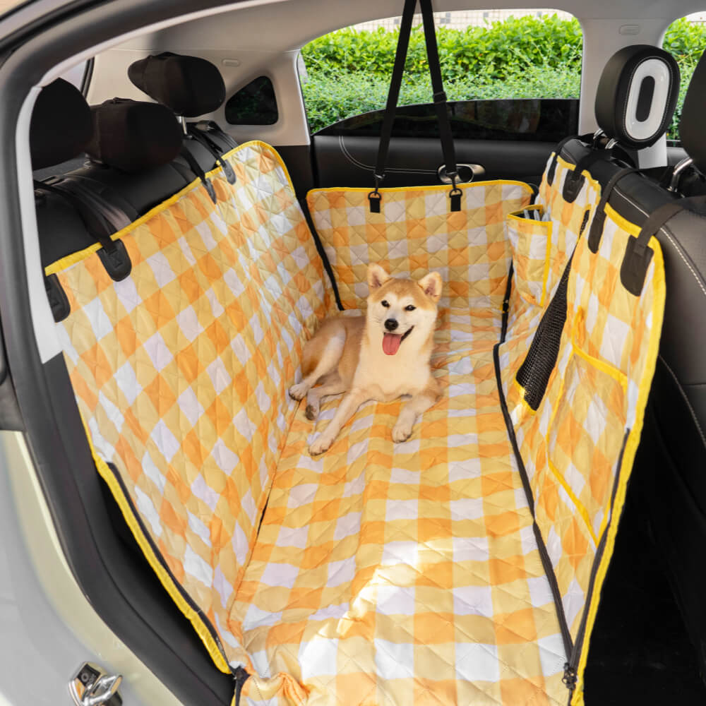 Cationic Fabric Oxford Fabric Waterproof Scratch Resistant Dog Car Seat Cover