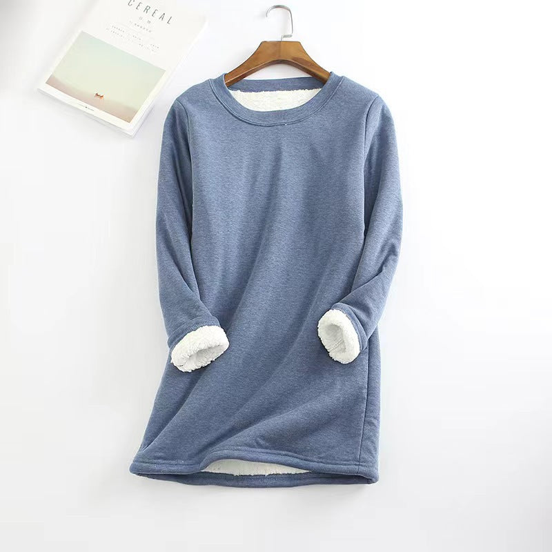 Women's Lamb Fleece Thermal Top