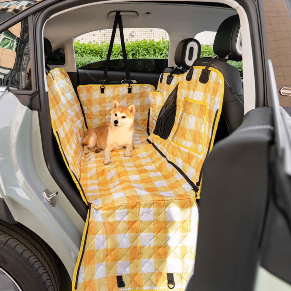 Cationic Fabric Oxford Fabric Waterproof Scratch Resistant Dog Car Seat Cover