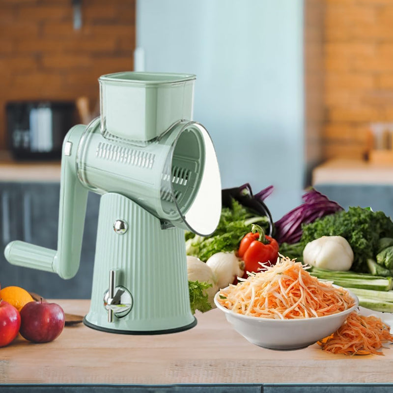 Rotary Vegetable Grater with Handle