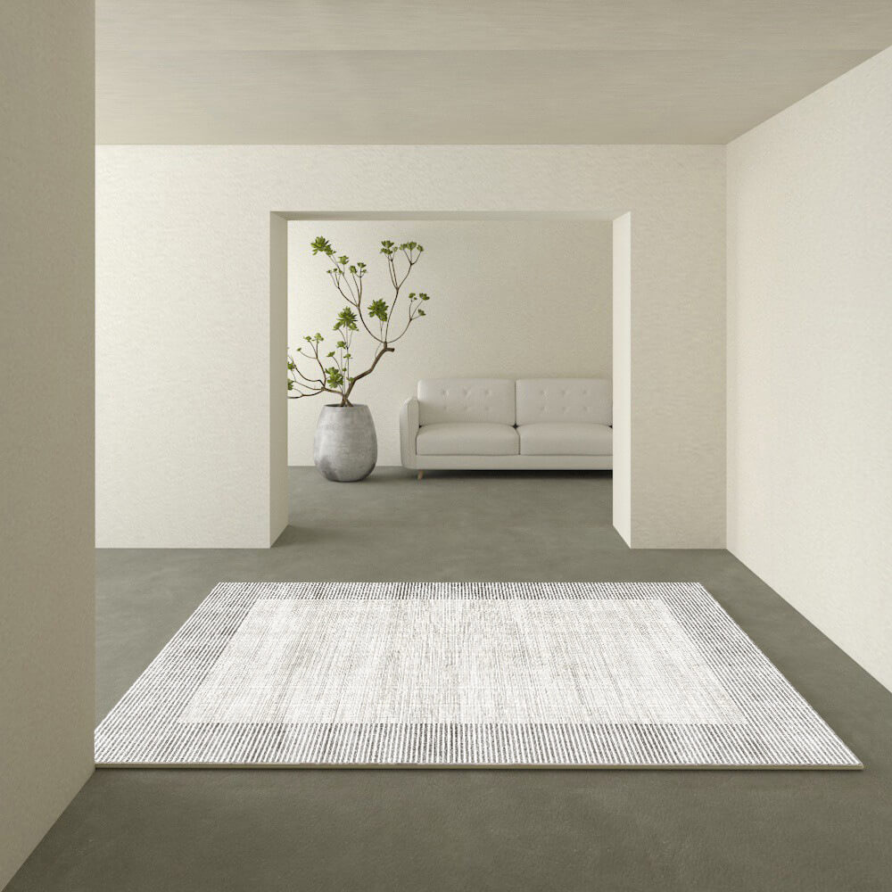 Tapis de salon de style Wabi-sabi