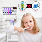 Smart UV Sterilizing Toothbrush Holder