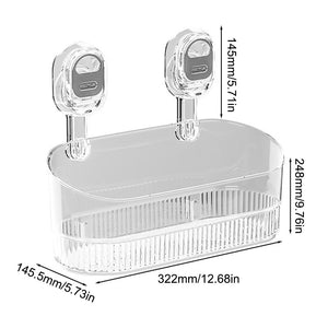 No-Drill Bathroom Suction Storage Box