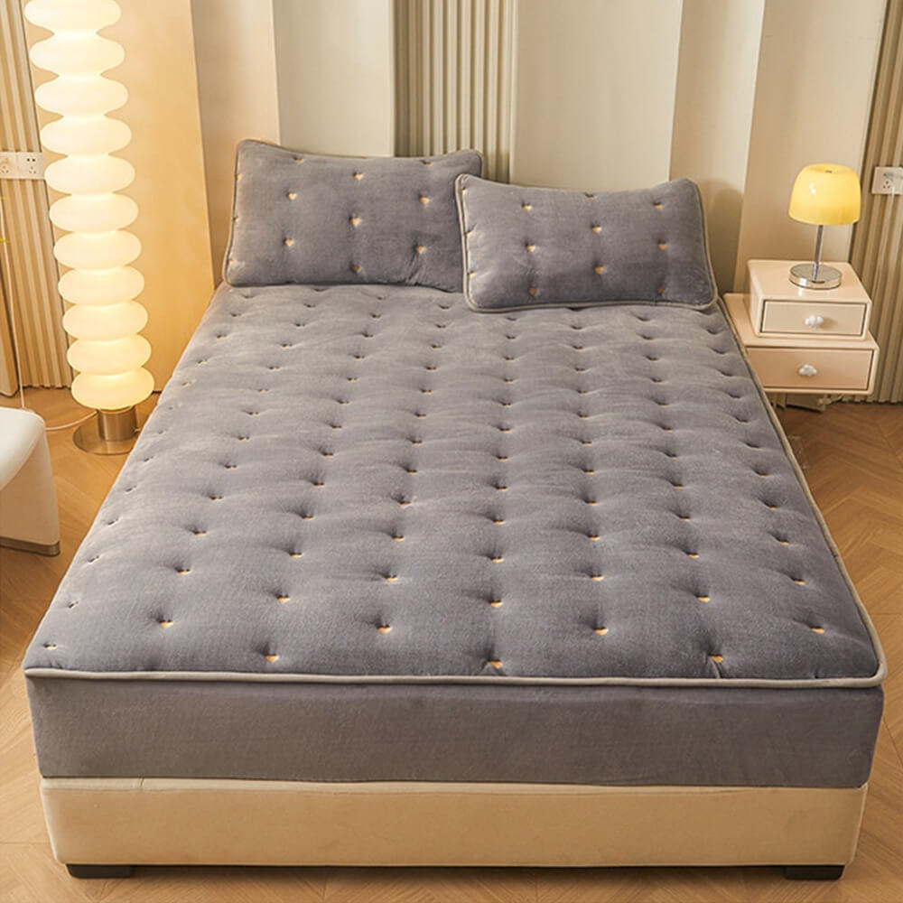 Couvre-matelas matelassé doux et chaud