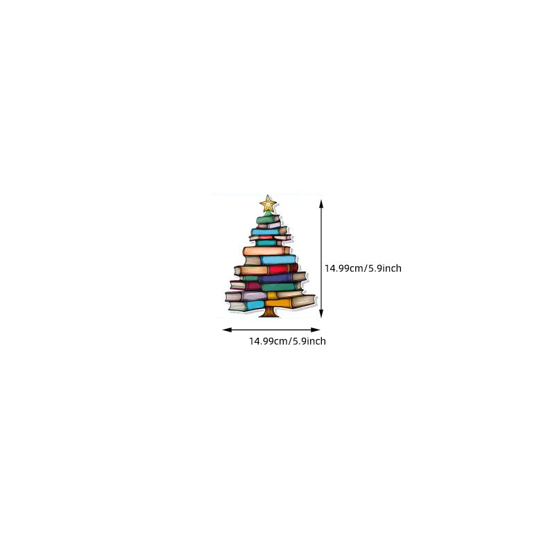 📚✨Christmas Book Tree Ornament