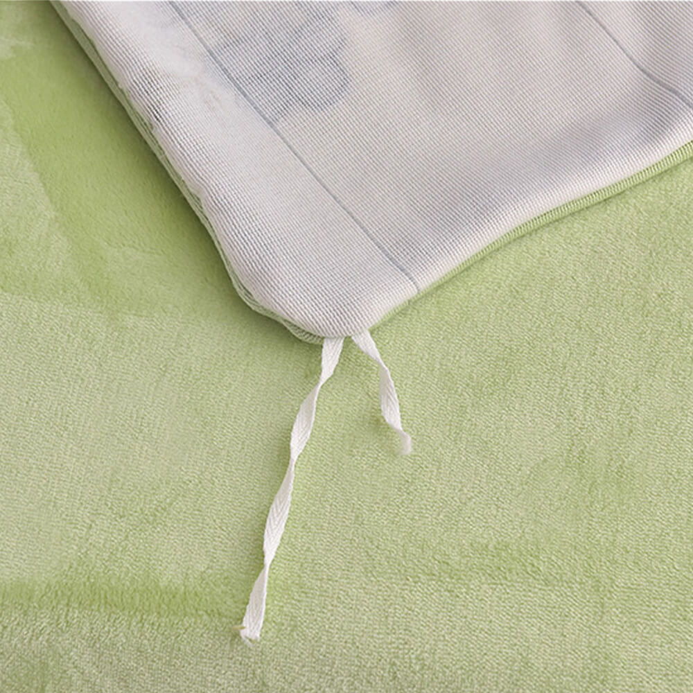 Ensemble de draps chauds en molleton de lait épais de luxe léger