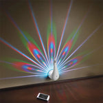 Peacock Led Projector Wall Lights For Bedroom