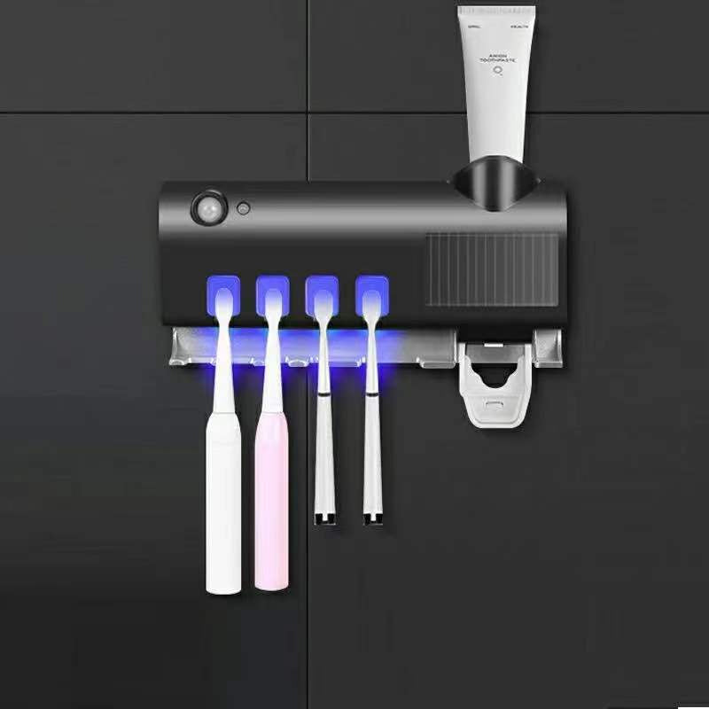 Smart UV Sterilizing Toothbrush Holder