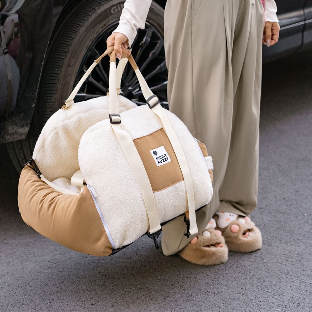 Cama grande del asiento de coche del perro del protector del cachorro de la seguridad del viaje