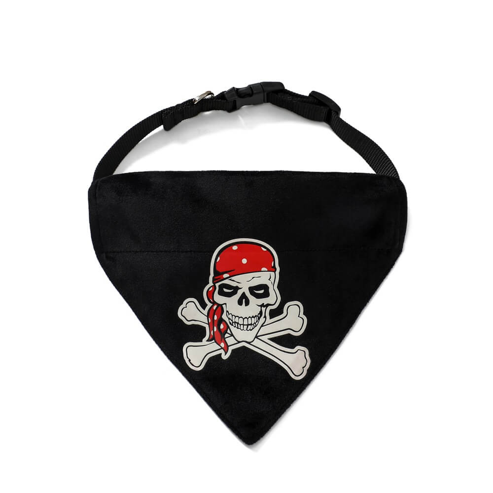 Leuchtendes Halloween-Haustier-Bandana | Leuchtendes dreieckiges Haustier-Lätzchen und Halsband