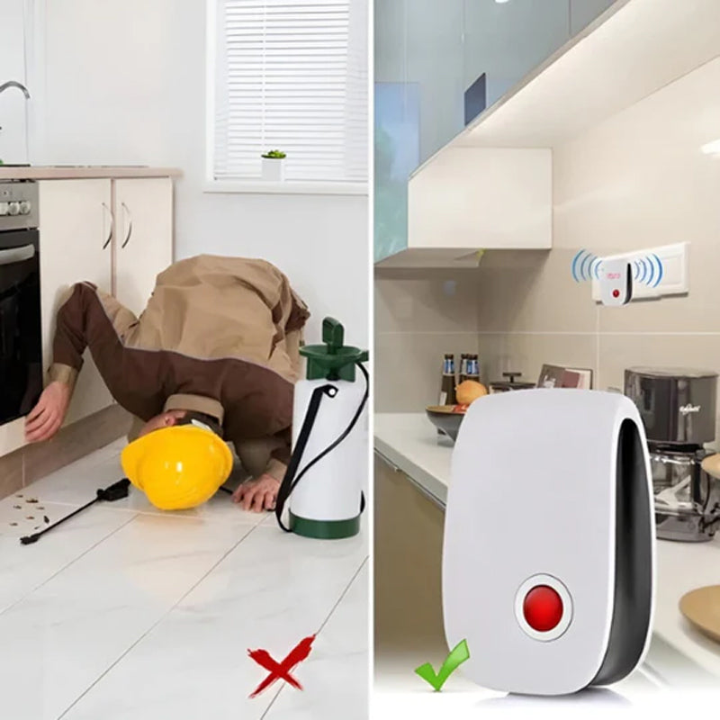 Smart ultrasonic inverter mosquito repellent