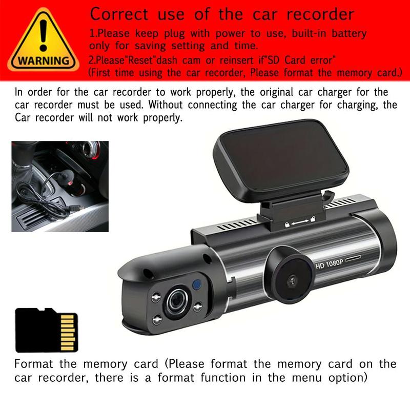 SAKER Front & Rear Dashcam