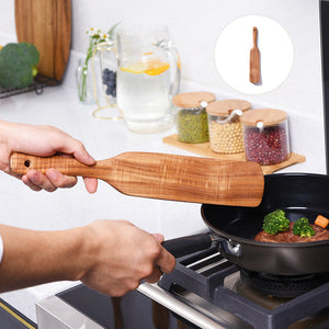 Cooking wooden spatula