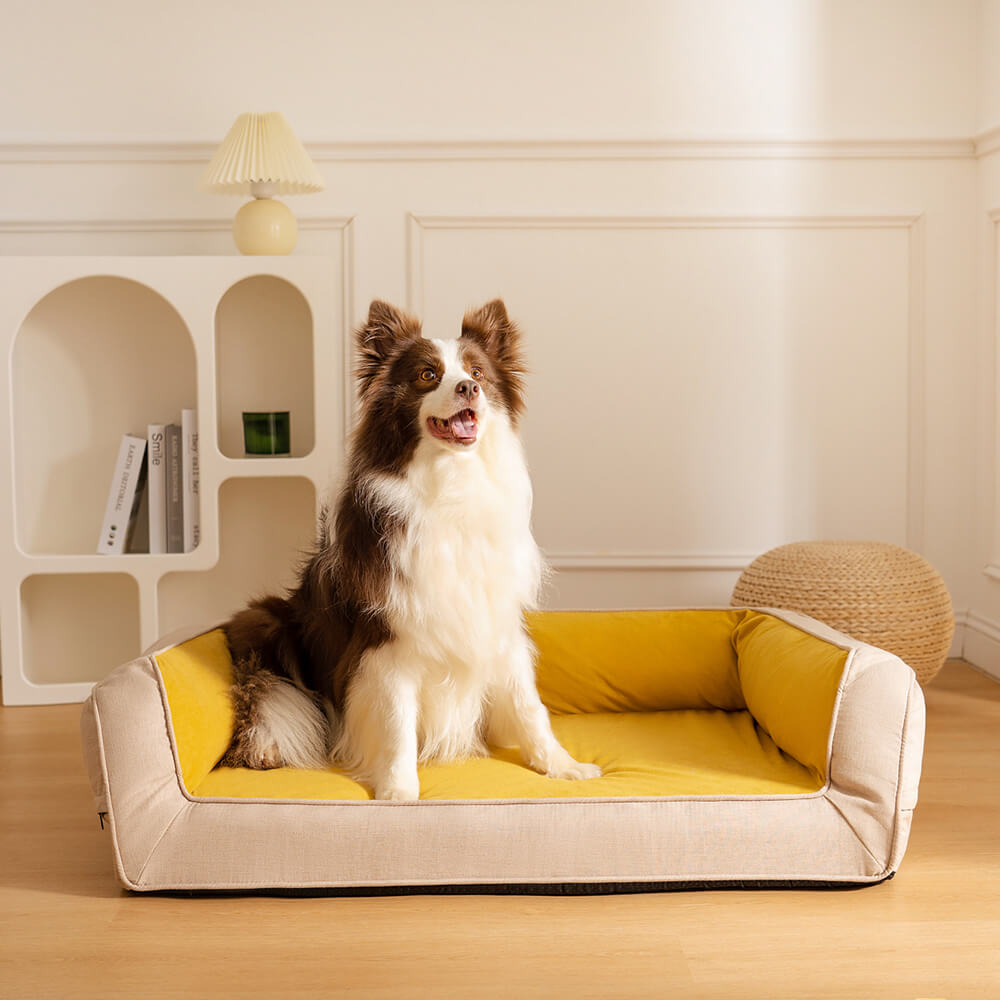 Ultimate Lounger, voll stützendes, bequemes orthopädisches Hundesofa