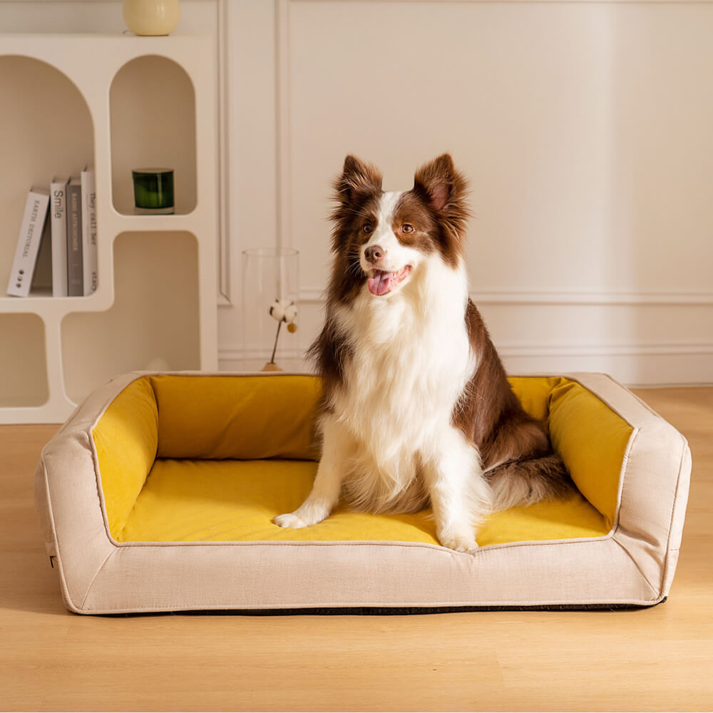 Sofá cama ortopédico cómodo para perros con soporte completo Ultimate Lounger