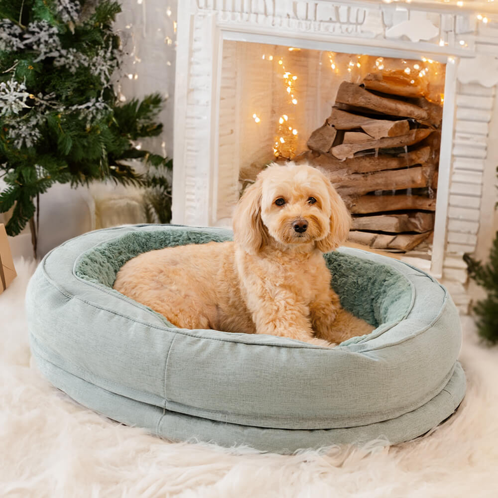 Donut Fluffy Orthopedic Dog Bed