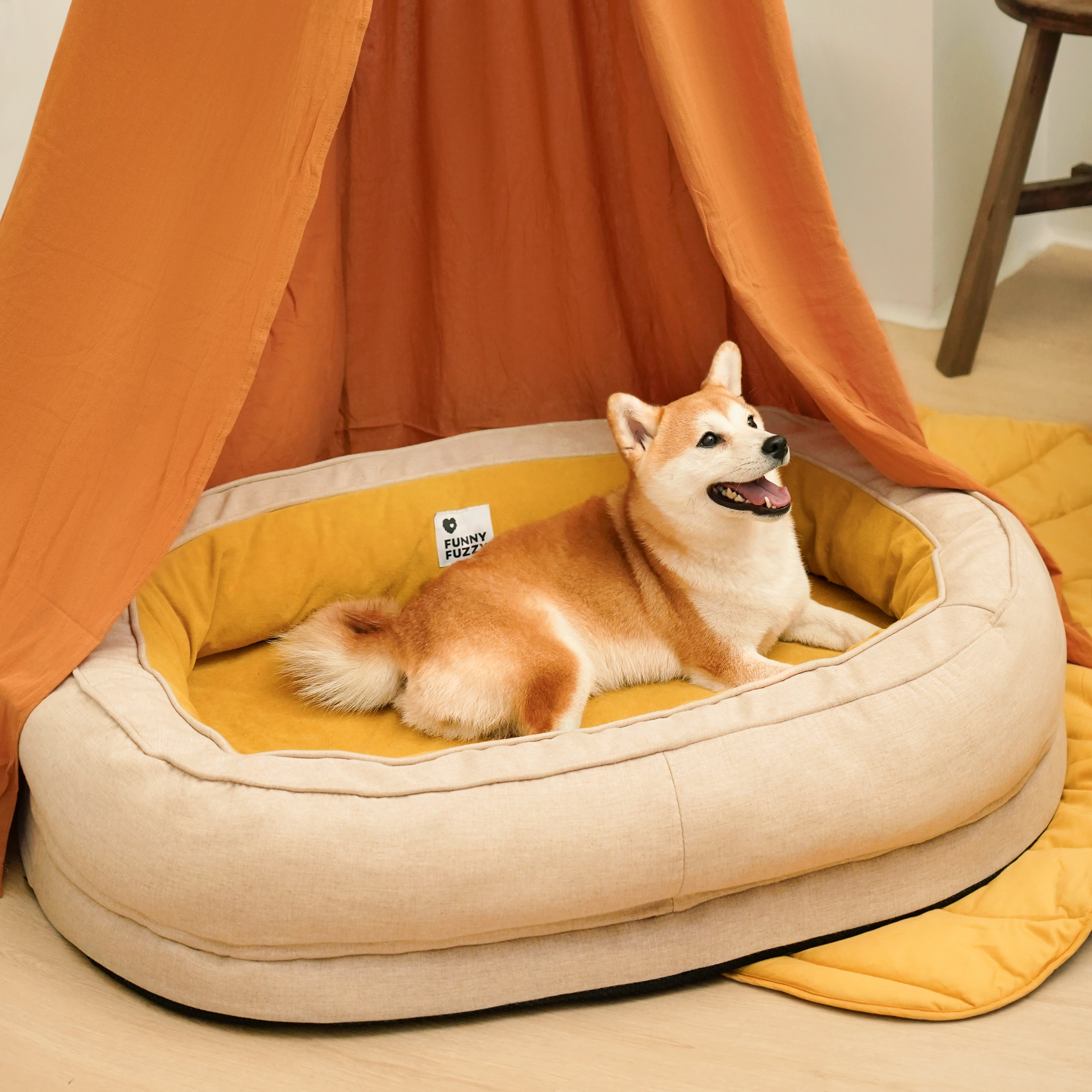 Couvre-lit - Lit pour chien Donut