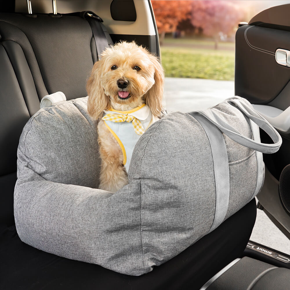 Lit de siège d'auto pour chien - Première classe