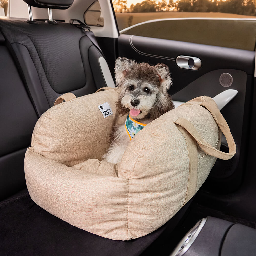 Cama para asiento de seguridad para perros y cachorros Travel Safety - Primera clase