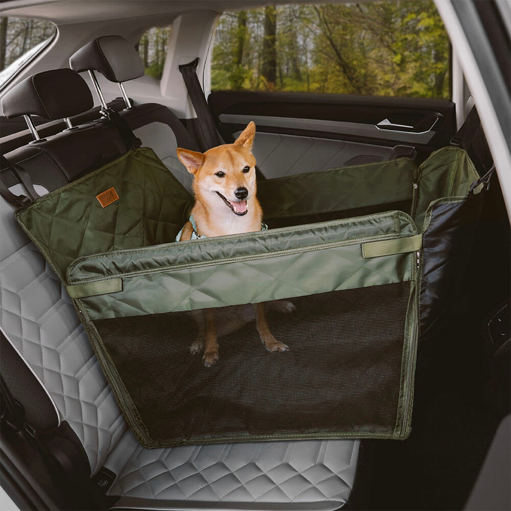 Extensor de asiento trasero de coche para perros, impermeable, de viaje, extraestable