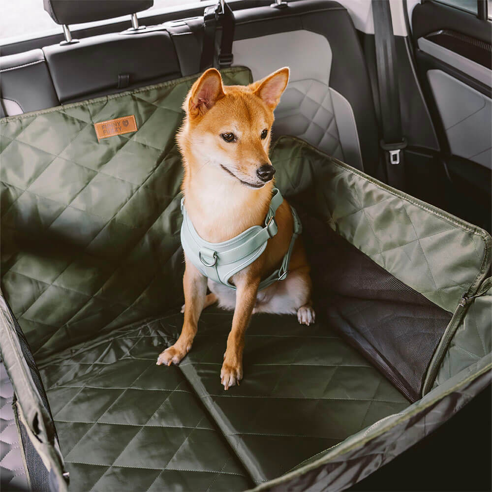 Extensor de asiento trasero de coche para perros, impermeable, de viaje, extraestable