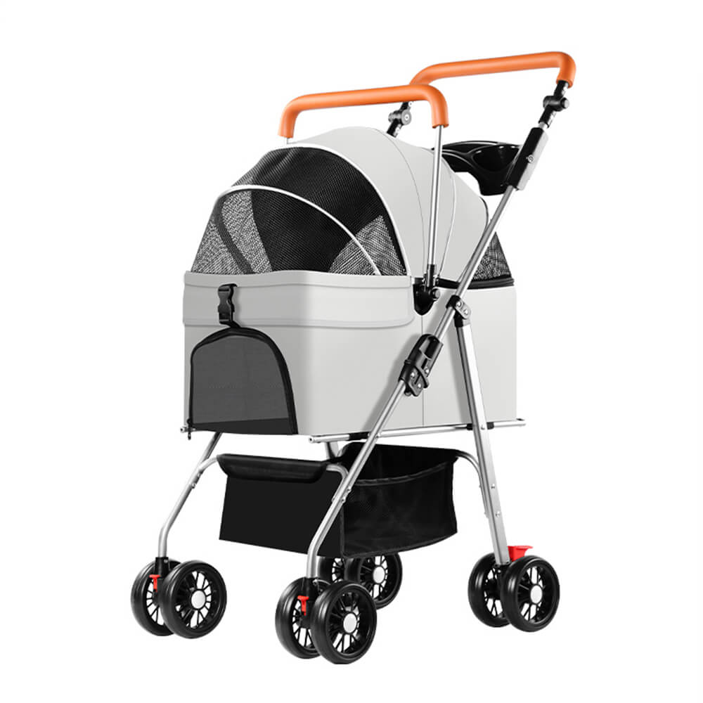 Outdoor Multifunctional Lightweight Foldable And Detachable Pet Stroller