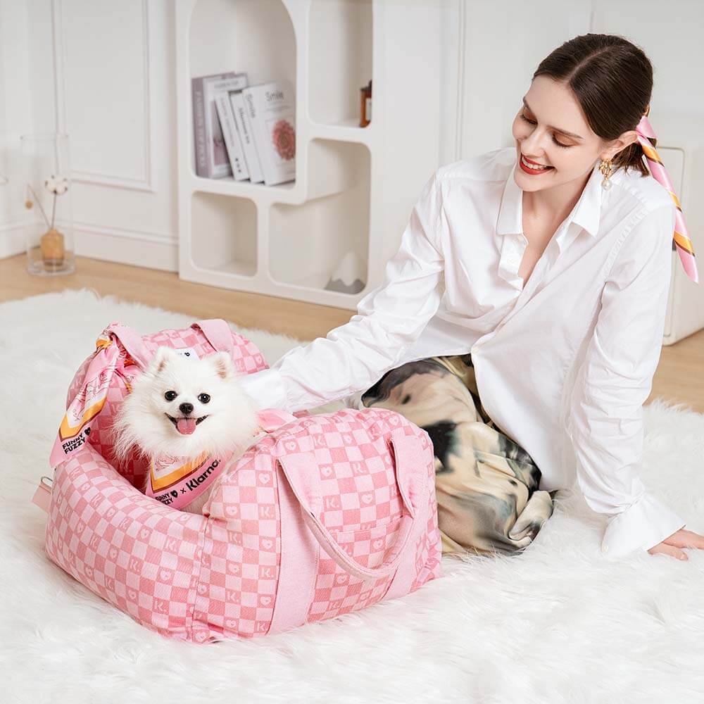 FUNNYFUZZY X Klarna Foulard pour animaux de compagnie et humains