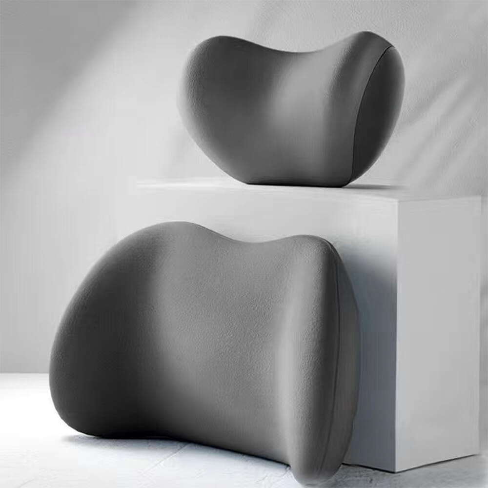 High-Density Memory Foam Neck & Back Support Car Pillow