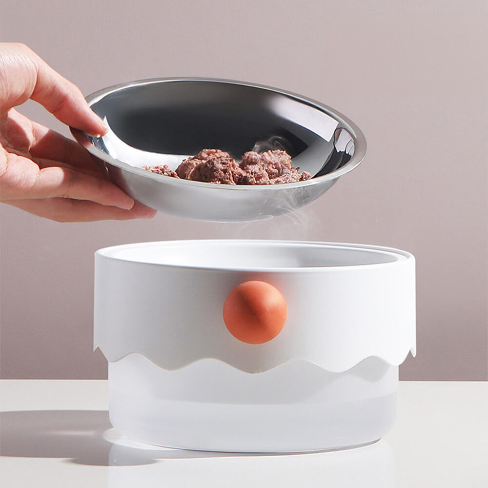 Multi-Purpose Removable Double-Layer Dog Bowl