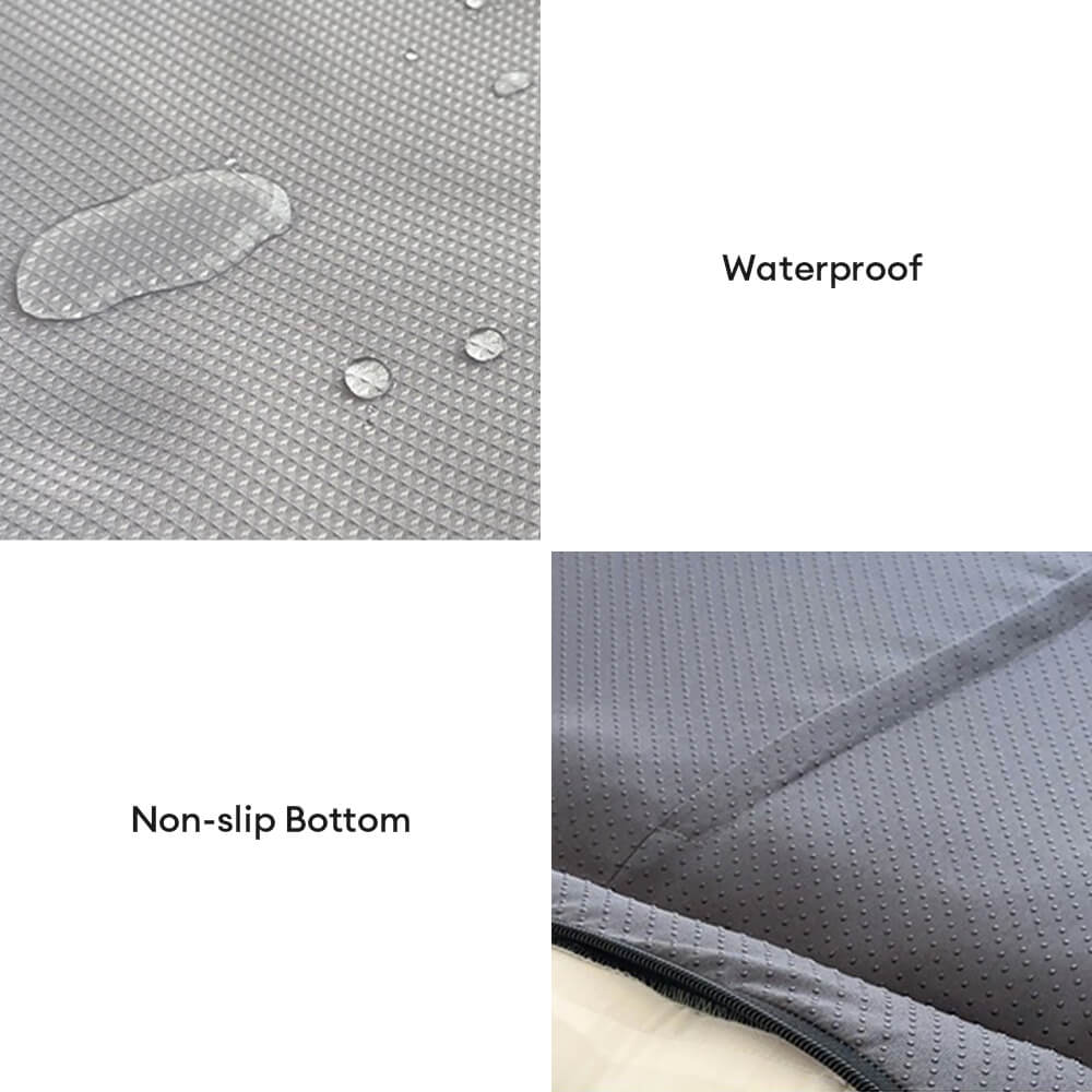 Waterproof Oxford Removable Washable Bolster Dog Sofa Bed