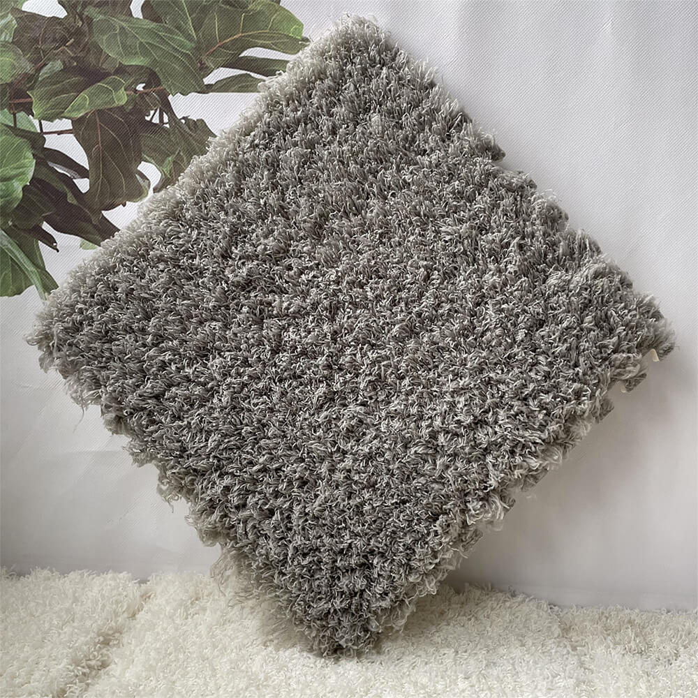 Bedroom Fluffy Washable Interlocking Kids Play Area Rug