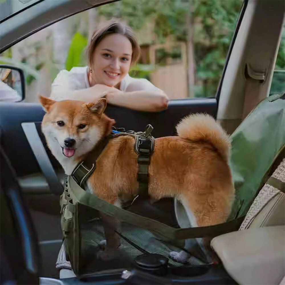 Waterproof Scratch-Resistant Foldable Portable Front Seat Dog Travel Mat