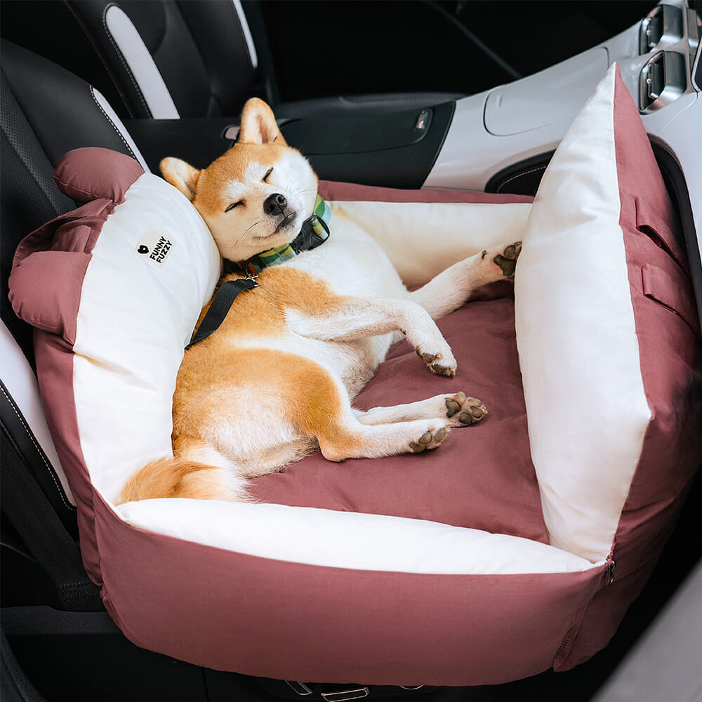 Cama grande para assento de carro para cães Fun Zootopia Series Travel Safety