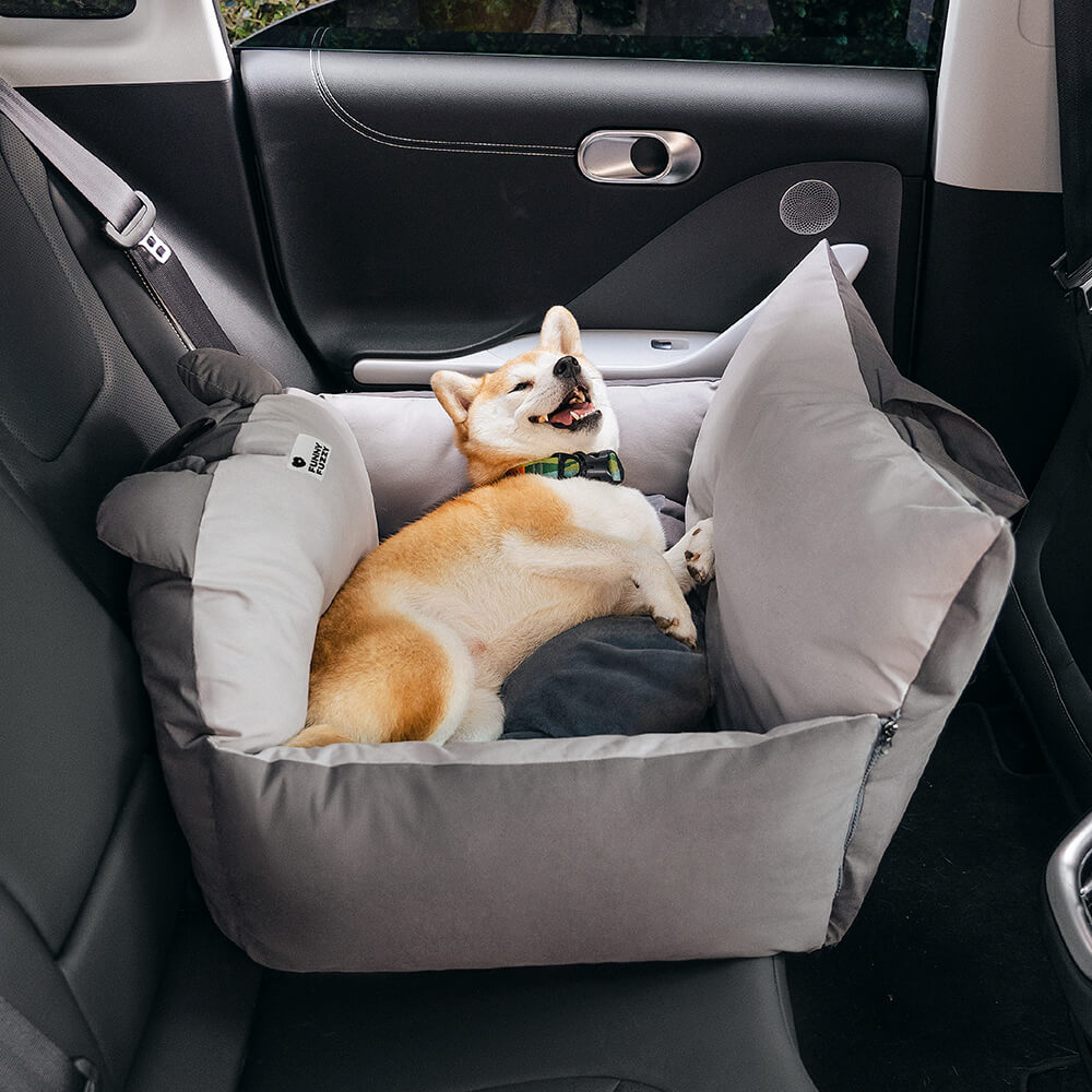 Lit de siège d'auto pour grand chien de sécurité de voyage série Fun Zootopia